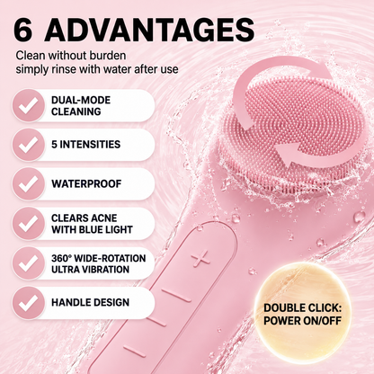 Elaris 3-IN-1 Sonic Brush For Acne & Deep Cleansing
