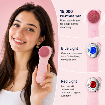 Elaris 3-IN-1 Sonic Brush For Acne & Deep Cleansing
