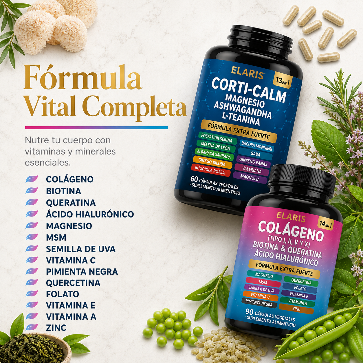 Elaris Cortisol & Myo-Inositol