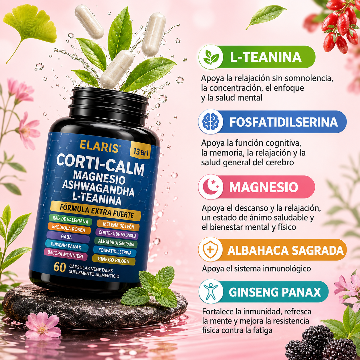 Elaris Cortisol & Myo-Inositol